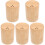 5Pcs Bamboo Toothpick Holder Jar Dispenser Storage Box 4