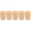 5Pcs Bamboo Toothpick Holder Jar Dispenser Storage Box 11