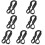 7 Pcs Durable Snowboard Carrying Strap Portable Harness 6