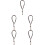 5Pcs Creative Necklaces With Harmonica Charm Pendant Jewelry 6