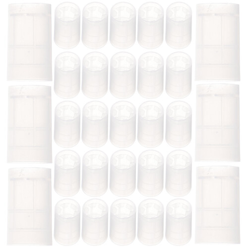 200Pcs Lightweight Ampule Bottle Opener Tool for Nurses Transparent PP 2