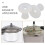 20 Pcs Cooker Seal Ring And Overpressure Plug 11