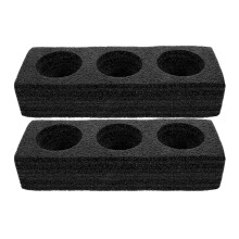 4 Pcs 3-Hole Cup Holder Tray For Drink And Takeout