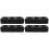 4 Pcs 3-Hole Cup Holder Tray For Drink And Takeout 4