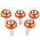 40 Pcs 6mm Motorcycle License Plate Screws For Modification 1