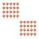 40 Pcs 6mm Motorcycle License Plate Screws For Modification 8