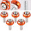 40 Pcs 6mm Motorcycle License Plate Screws For Modification 11