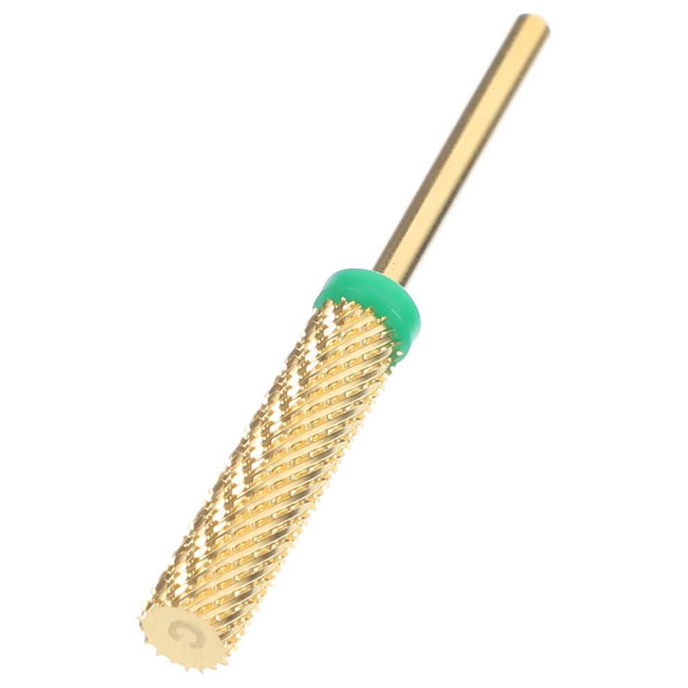 Aboofan 4Pcs Manicure Drill Bit Nail Art Polishing Metal Grinding Head Tool