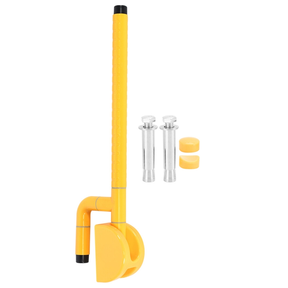 Yellow Stainless Steel Toilet Armrest Grab Bar For Elderly Disabled 685922953193