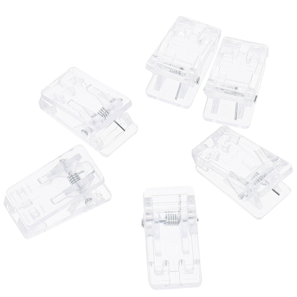 Photos - Other Furniture 60 Pcs Compact Portable Acrylic Fixing Clips For Office Use
