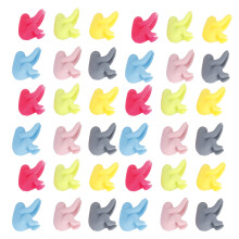 5Set Cute Silicone Wine Glass Drink Markers Party Bar Accessory