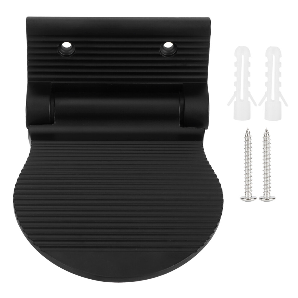 (Black) Foot Rest Wall Mount Aluminum Non Slip Pedal Black-image-OPC-PKYB2SY-NEW