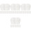 48 Pcs Creative Shaped Foam Cake Models Multi-Function Dummies 3