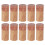 (2.5cm Outer Diameter) 10Pcs Wooden Essential Oil Bottle Storage Case 2.9cm Diameter 1
