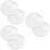 6 Pcs Professional Makeup Mixing Palette Durable Acrylic Tray 9