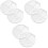 6 Pcs Professional Makeup Mixing Palette Durable Acrylic Tray 5