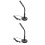 2Pcs Black USB Desktop Microphone with Stable Base for Live Streaming 7