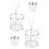 4Pcs/Set Mini Frying Basket Cylindrical for Kitchen Cooking 2
