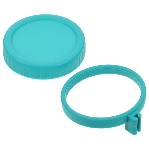 5 Sets Mason Jar Lids With Silicone Ring For Canning