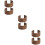 6 Pcs Walnut Holder Wooden Holder Bamboo 9