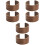 6 Pcs Walnut Holder Wooden Holder Bamboo 3