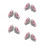 10 Pcs Plush Ear For Motorcycle Creative Decorative Accessory 4