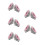 10 Pcs Plush Ear For Motorcycle Creative Decorative Accessory 10