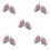 10 Pcs Plush Ear For Motorcycle Creative Decorative Accessory 6
