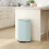 Homcom HOMCOM Slim Rectangular Pedal Bin with Soft-Close Lid, 30L Kitchen Bin Green 1