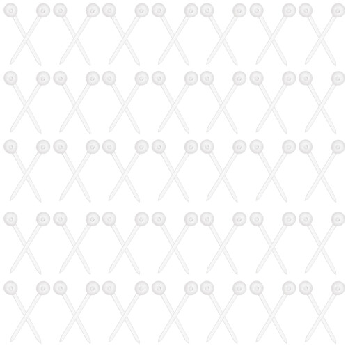3000 Pcs Handicraft Sequin Pins Transparent Foam Ball Craft Accessory 1
