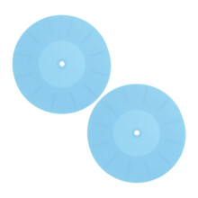 2pcs vinyl recorder silicone slipmats for turntable cushions
