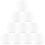 40 Pcs Transparent Hexagon Acrylic Table Sign Blank 2