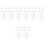 40 Pcs Transparent Hexagon Acrylic Table Sign Blank 5
