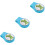 3Pcs Silicone Golf Hat Clip With Ball Marker Golf Accessory 7