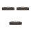3 Pcs Portable Flute Case Lightweight Storage Box With Shoulder Strap 8