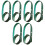6 Pcs Pu Coffee Cup Sleeve Reusable Insulated 5