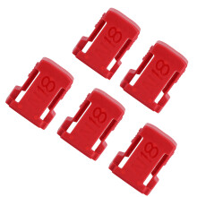 (Black) 5Pcs Battery Mount Holder Stand for Milwaukee m18 18V