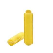 Hair Rollers 10 Pcs Soft Sponge Foam Heatless Curlers Yellow 3.0x7CM DIY Hairdressing Tool Kit For Women Not Hurt Hair