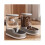 Pet Feeder Dog Water Dispenser Cat Automatic Feeder Drinking Flow System Gray 1