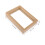 2Pcs Glass Display Frame With Wooden Frame Double Sided 10