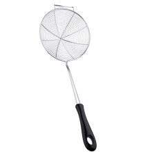 1Pc Stainless Steel Colander Scoop Slotted Spoon For