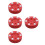4Pcs Plastic Round Puck For Roller And Field Hockey Training 6