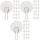 3 Pieces Ceiling Hook Wall Decoration Hanger Efficient Girl 5