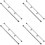 8 Pcs Aluminium Alloy Poster Frame Hanger For Home 7