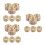 18 Pcs Concealed Fire Sprinkler Cover Plate Ceiling Mount 9