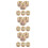 18 Pcs Concealed Fire Sprinkler Cover Plate Ceiling Mount 5