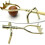Billiards Cue Bridge Head Solid Brass With Metal Holder For Pool Cues 2