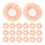 100Pcs Detector Dust Covers Fire Alarm Cover 10