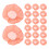 100Pcs Detector Dust Covers Fire Alarm Cover 9
