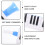 4 Pieces Mouthpiece Beginner Instrument Kids Educational Plaything 7